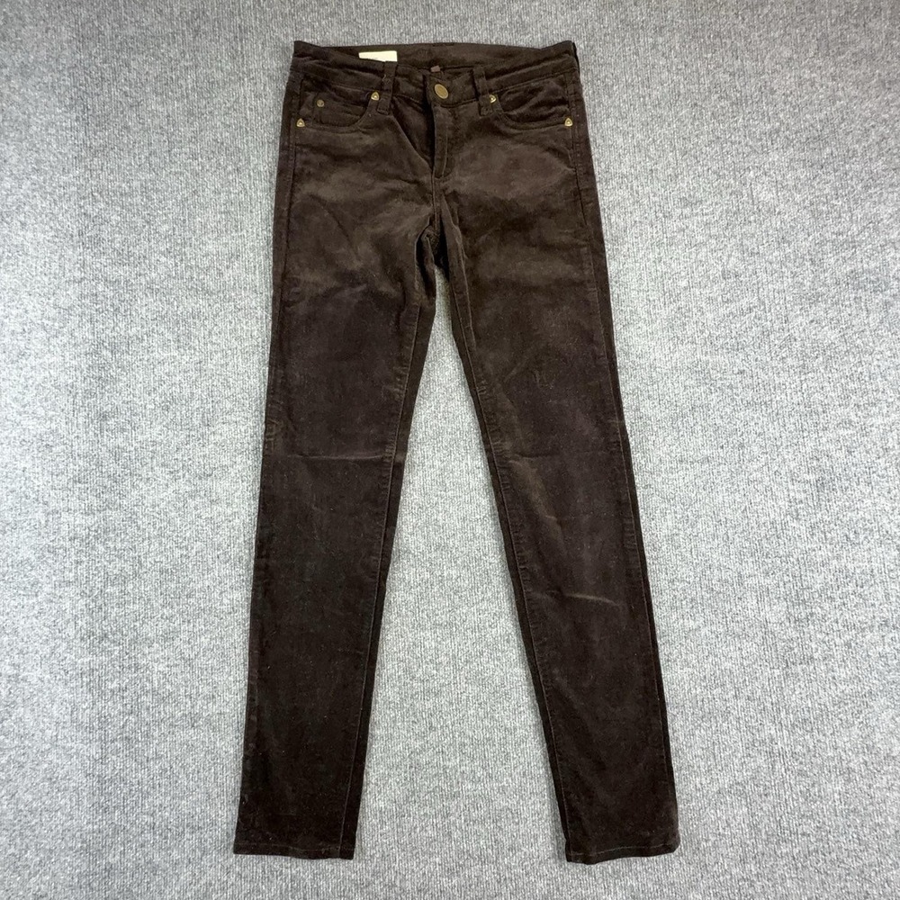 KUT From The Kloth Pants Womens 4 Brown Corduroy Diana Skinny Stretch Jegging